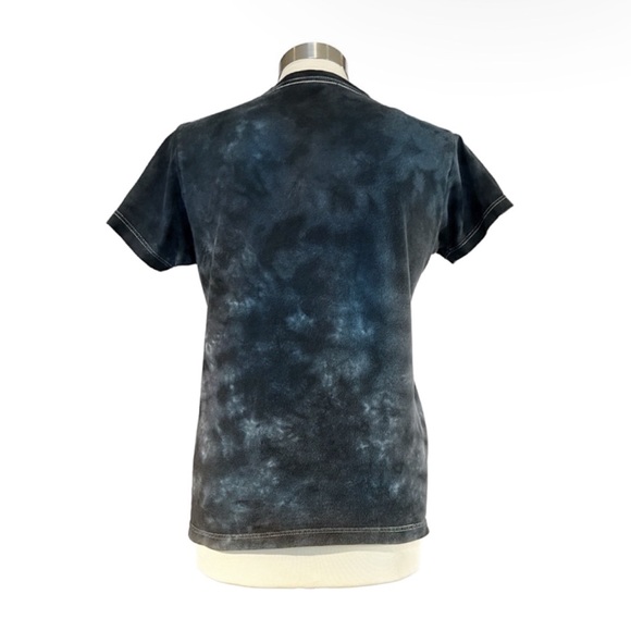 Led Zeppelin Liquid Navy Blue T-shirt women’s extra small XS rock tee - Picture 4 of 11